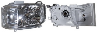 HEAD LAMP RHD MANUAL LH